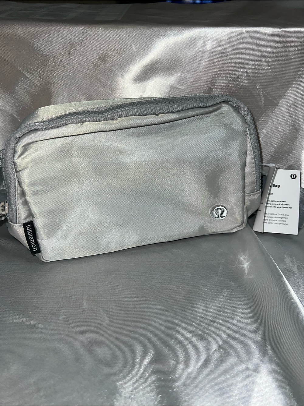 lululemon athletica Silver Travel Toiletry Bag